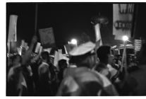 Protesting in Kinston 